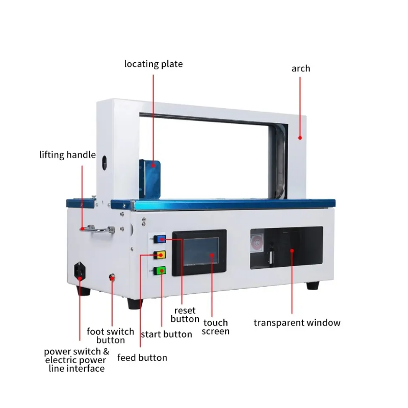 Automatic Heat Sealing Paper Tape Banding Machine