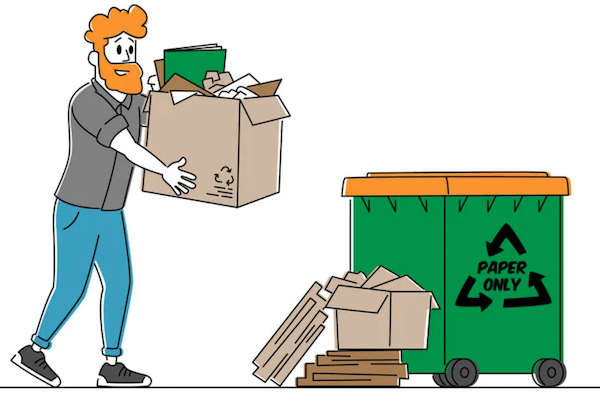 Recyclable Kraft Tape And Cartons
