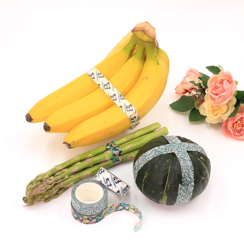 Fruit Adhesive Tape For Fruits Vegetable Binding Machine Tape