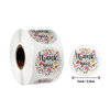 Printed Gift Thank You Sticker Label Roll