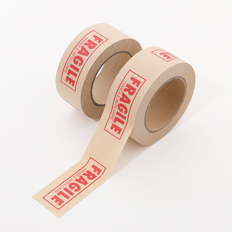Printed Self Adhesive Kraft Paper Tape For Carton Sealing