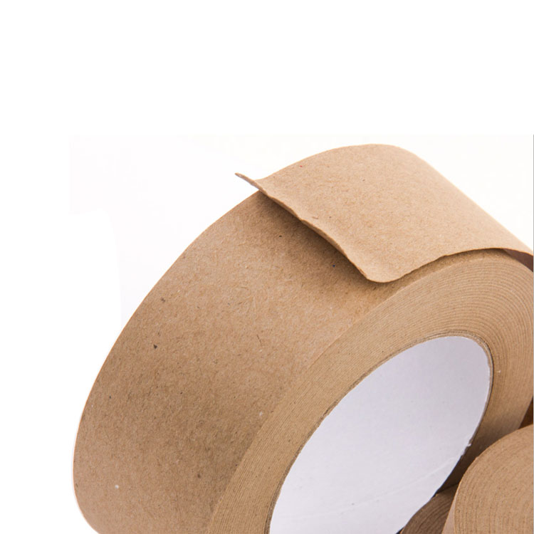 Semi Wood Pulp Wet Paper Tape For Carton Sealing