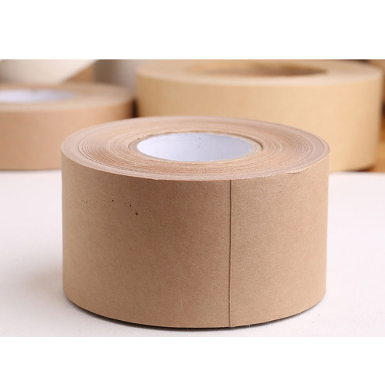 Semi Wood Pulp Wet Paper Tape For Carton Sealing