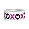 48mm X 50m 62g White Kraft Paper Tape Printed in One Color