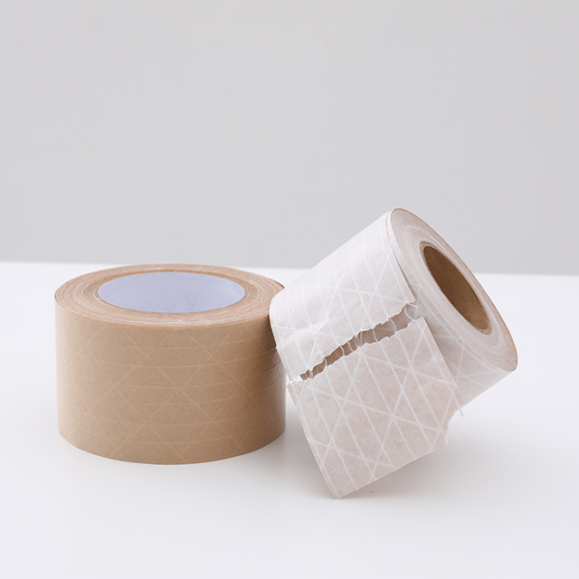 Reinforced Water Activated Kraft Paper Tape Carton Sealing Tape