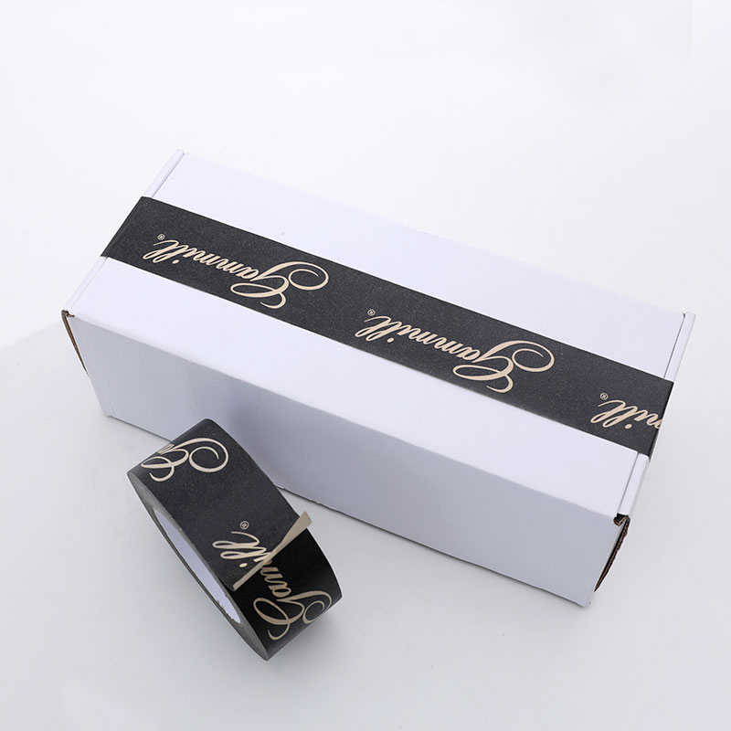 Eco Packing Tape Self Adhesive Kraft Paper Packing Tape Custom Logo Paper Tape